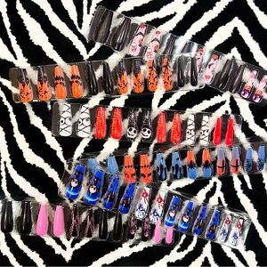 ★ Halloween Press On Nails 6pk Bundle ★